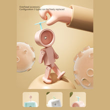 Load image into Gallery viewer, Astronaut Magnetic LED Night Light Mini Creative Table Lamp Adjustable Angle Robot With Light Bedroom Bedside Night Atmosphere Lamp For Kids Baby Gifts