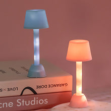 Load image into Gallery viewer, Dollhouse Miniature LED Night Light Cute Floor Lamp Mini Desk Lamp For Bedroom Dining Bedside Night Lamp Doll House Accessories Decor