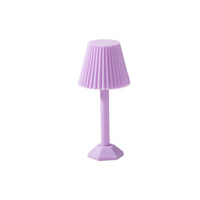 Load image into Gallery viewer, Dollhouse Miniature LED Night Light Cute Floor Lamp Mini Desk Lamp For Bedroom Dining Bedside Night Lamp Doll House Accessories Decor