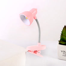 Load image into Gallery viewer, Cute Mini Clamp Lamp to Read Book Eye Protection Bookmarks Portable Light Rotatable Reading Lights for Books Decorative Book Children For Night