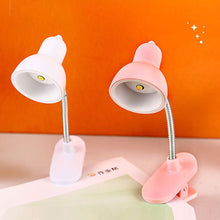 Load image into Gallery viewer, Cute Mini Clamp Lamp to Read Book Eye Protection Bookmarks Portable Light Rotatable Reading Lights for Books Decorative Book Children For Night