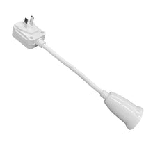 Load image into Gallery viewer, EU US Direct Plug-in Lamp Base E27 Rotary Lamp Socket Bulb Holder Flexible Lamp Holder Converter With Switch LED Table Lamp Adapter Light Base With On/Off