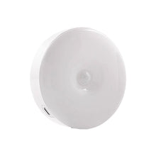Load image into Gallery viewer, PIR Motion Sensor Light LED Night Light USB Rechargeable Night Lamp Wireless Closet Lights Dormitory Wardrobe Bedroom Bedside Nightlights