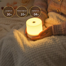 Load image into Gallery viewer, Touch Rechargeable LED Night Light Creative USB Bedside Lamp Touch 3 Modes Dimming Table Lamp Eye Protection For Bedroom Reading Lamp