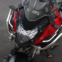 Load image into Gallery viewer, 2Pcs Motorcycle Front Side Spoiler Winglets Aerodynamic Wing Set Fixed Wind Wings with LED Lights and Adhesive Decoration Sticker