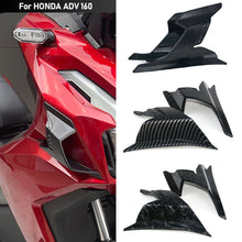 Load image into Gallery viewer, 2Pcs Motorcycle Aerodynamic Fairing Winglet ABS Spoiler Compatible Models Side Spoiler for Honda ADV160 2022 2023