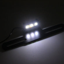 Load image into Gallery viewer, Motorcycle Electric Vehicle Mudguard License Bracket Plate Holder with LED Light Equipment Accessories Brackets