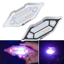 Load image into Gallery viewer, Solar Power LED Mortorcycle Car Warning Light Night Ride Tail Light Anti-rear Strobe Light for Motorcycle Electric Vehicle Bicycle