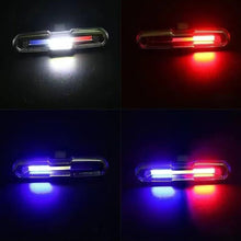 Load image into Gallery viewer, Cycling COB Rear Light USB Rechargeable Bicycle Tail Lamp Waterproof MTB Bike Warning Taillights for Running Riding Cycling