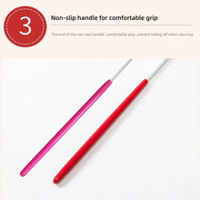 Load image into Gallery viewer, 1.2M/2M Gym Ribbons Dance Ribbon Rhythmic Art Gymnastics Ballet Streamer Twirling Rod Striped Star Stick Training