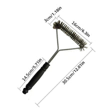 Load image into Gallery viewer, Barbecue Accessories Barbecue BBQ Grill Brush Clean Tool Grill Accessories Stainless Steel Bristles Non-stick Cleaning Brushes