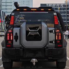Load image into Gallery viewer, 2Pcs/Pair Car 3-rows D-pillar Light Taillights Turn Warning LED Side Panel Lights Modification Accessories For Chery Jetour Traveler T2
