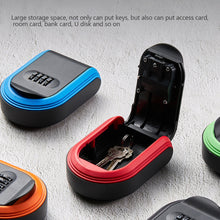 Load image into Gallery viewer, Wall Mounted Key Storage 4 Digit Combination Key Safe Storage Lock Box Plastic Key Safe Box Indoor Outdoor Use For Home Office