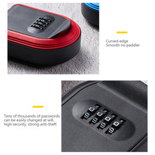 Load image into Gallery viewer, Wall Mounted Key Storage 4 Digit Combination Key Safe Storage Lock Box Plastic Key Safe Box Indoor Outdoor Use For Home Office