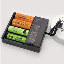 Load image into Gallery viewer, 4.2V 3.9V 3.6V 3.2V 18650 16340 10400 26650 18490 AA AAA 14500 21700 Lithium Ni-mh Battery Smart Charger
