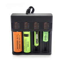 Load image into Gallery viewer, 4.2V 3.9V 3.6V 3.2V 18650 16340 10400 26650 18490 AA AAA 14500 21700 Lithium Ni-mh Battery Smart Charger