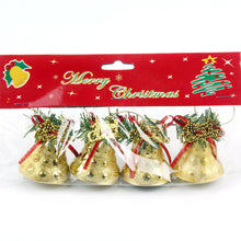 Load image into Gallery viewer, Christmas Tree Decoration Bells Xmas Ornaments Hanging Bell New Year Party Pendant Decor Prop Gift Supplies