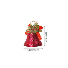 Load image into Gallery viewer, Christmas Tree Decoration Bells Xmas Ornaments Hanging Bell New Year Party Pendant Decor Prop Gift Supplies