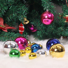 Load image into Gallery viewer, Christmas Tree Decoration Balls Xmas Ornaments Ball Glitter Hanging Ball New Year Party Pendant Decor Prop Gift Supplies