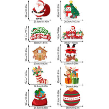 Load image into Gallery viewer, Christmas Decorations for Home Christmas Door Hanging Pendants Santa Door Hanger for Christmas Home New Year 2024 Decoration