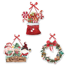 Load image into Gallery viewer, Christmas Decorations for Home Christmas Door Hanging Pendants Santa Door Hanger for Christmas Home New Year 2024 Decoration
