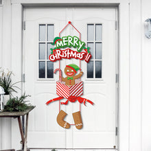Load image into Gallery viewer, Christmas Decorations for Home Christmas Door Hanging Pendants Santa Door Hanger for Christmas Home New Year 2024 Decoration