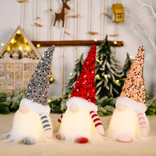 Load image into Gallery viewer, Glowing Gnome Christmas Decorations Faceless Dolls Christmas Decoration for Home Christmas Ornaments Navidad New Year 2024