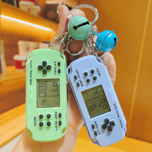 Load image into Gallery viewer, Mini Handheld Game Players Tetris Electronic Game Built-in 26 Games Tetris Video Game Handheld Game Keychain Kids Gifts
