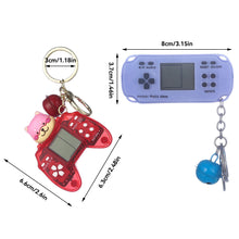Load image into Gallery viewer, Mini Handheld Game Players Tetris Electronic Game Built-in 26 Games Tetris Video Game Handheld Game Keychain Kids Gifts