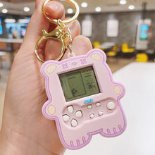 Load image into Gallery viewer, Mini Handheld Game Players Tetris Electronic Game Built-in 26 Games Tetris Video Game Handheld Game Keychain Kids Gifts
