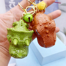 Load image into Gallery viewer, Crocodile Dinosaur Finger Biting Toy Keychain Tyrannosaurus Rex Tooth Extraction Game Fun Creative Stress Relief Skills Pendant