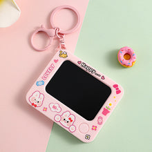 Load image into Gallery viewer, Creative Reusable Mini Drawing Board Capybara Bear Panda Small Writing Pad Doodle Sketch Lovely Backpack Keychain Kids Toy