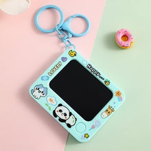 Load image into Gallery viewer, Creative Reusable Mini Drawing Board Capybara Bear Panda Small Writing Pad Doodle Sketch Lovely Backpack Keychain Kids Toy