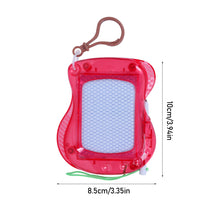 Load image into Gallery viewer, Creative Key Chain Children'S Mini Magnetic Small Drawing Board Backpack Decorative Key Ring Cute Black White Drawing Board Toy