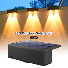 Load image into Gallery viewer, Super Bright Solar Light Outdoor Wall Spot Light Wall Solar LED Light Outdoor Wall Lamp Waterproof Garden Decoration Lamp Fence Corridor Sunlight Stairs Solar Lamp