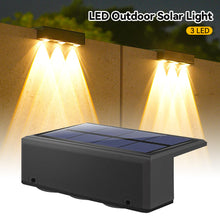 Load image into Gallery viewer, Super Bright Solar Light Outdoor Wall Spot Light Wall Solar LED Light Outdoor Wall Lamp Waterproof Garden Decoration Lamp Fence Corridor Sunlight Stairs Solar Lamp