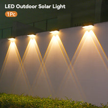 Load image into Gallery viewer, Super Bright Solar Light Outdoor Wall Spot Light Wall Solar LED Light Outdoor Wall Lamp Waterproof Garden Decoration Lamp Fence Corridor Sunlight Stairs Solar Lamp