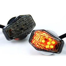 Load image into Gallery viewer, 2Pcs DC 12V Motorcycle LED Turn Signal Light Motor Indicator Light Lamp Fit for Kawasaki Suzuki Yamaha Honda