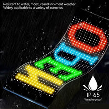Load image into Gallery viewer, RGB Car LED Matrix Pixel Panel DIY LIghting Graffiti Scrolling Text Board Windshield Advertising Screen Bluetooth with APP Control