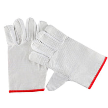 Load image into Gallery viewer, 1 Pair 24-Wire Reinforced Canvas Protective Gloves Wear Resistant Breathable Electric Welding Gloves