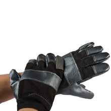 Load image into Gallery viewer, 1 Pair Denim Cowhide Welding Gloves Thickened Thermal Insulation Mechanical Handling Labor Protection Gloves