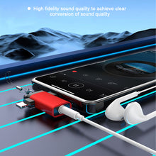 Load image into Gallery viewer, 1PC 3.5MM 2-IN-1 T-Type Digital Audio Converter Type-C/Lightning Dual Interface Design For Apple Samsung Huawei