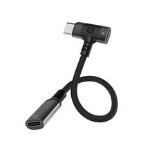 Load image into Gallery viewer, 1PC 2-IN-1 10W Fast Charge Adapter Cable Type-C To 3.5MM Earphone For Apple 15 Samsung Huawei Xiaomi