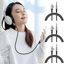 Load image into Gallery viewer, 1PC 2-IN-1 AUX Car Audio Cable 3.5MM To Type-C/Lightning For Apple Huawei Samsung