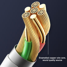 Load image into Gallery viewer, 1PC 2-IN-1 AUX Car Audio Cable 3.5MM To Type-C/Lightning For Apple Huawei Samsung
