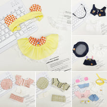 Load image into Gallery viewer, For 20CM Cotton Doll Rompers Cartoon Plush Doll Replacement Outfit Playing House Accessories Mini Clothes