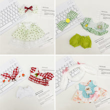 Load image into Gallery viewer, For 20CM Cotton Doll Rompers Cartoon Plush Doll Replacement Outfit Playing House Accessories Mini Clothes