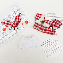 Load image into Gallery viewer, For 20CM Cotton Doll Rompers Cartoon Plush Doll Replacement Outfit Playing House Accessories Mini Clothes