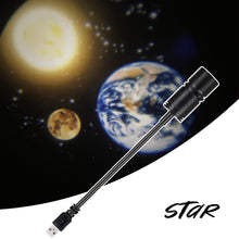 Load image into Gallery viewer, USB Moon Globe Star Light Projector Led Galaxy Lamp Night Lighting for Car Home Atmosphere Lighting Room Wall Decor Gift 