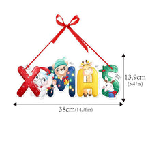 Load image into Gallery viewer, Christmas Decorations for Home Christmas Door Hanging Pendants Santa Door Hanger for Christmas Home New Year 2024 Decoration